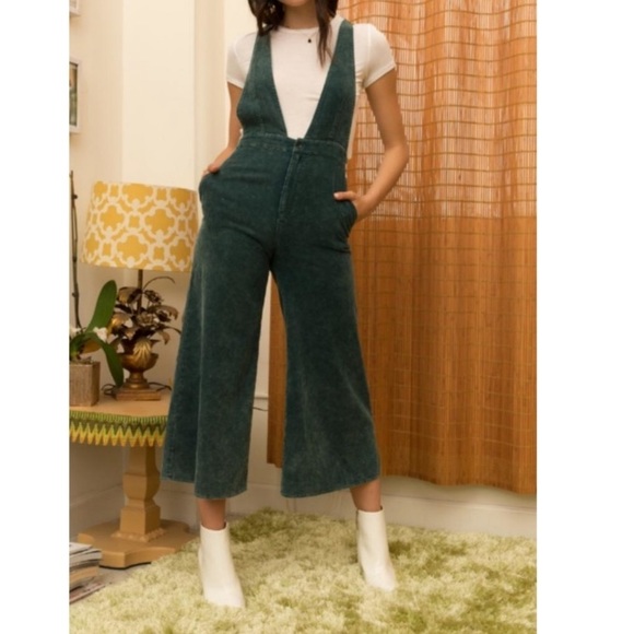 Sadie & Sage Pants & Jumpsuits Sadie And Sage Wide Leg Corduroy Jumpsuit Poshmark
